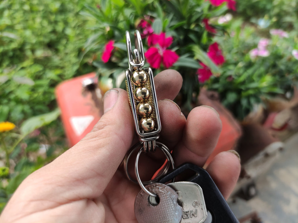 The Executive Wire | Luxury Handcrafted Steel Keyring