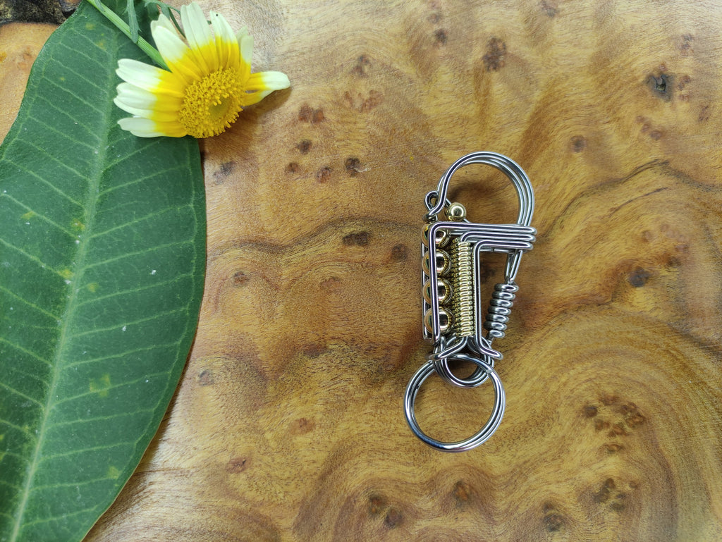 The Executive Wire | Luxury Handcrafted Steel Keyring