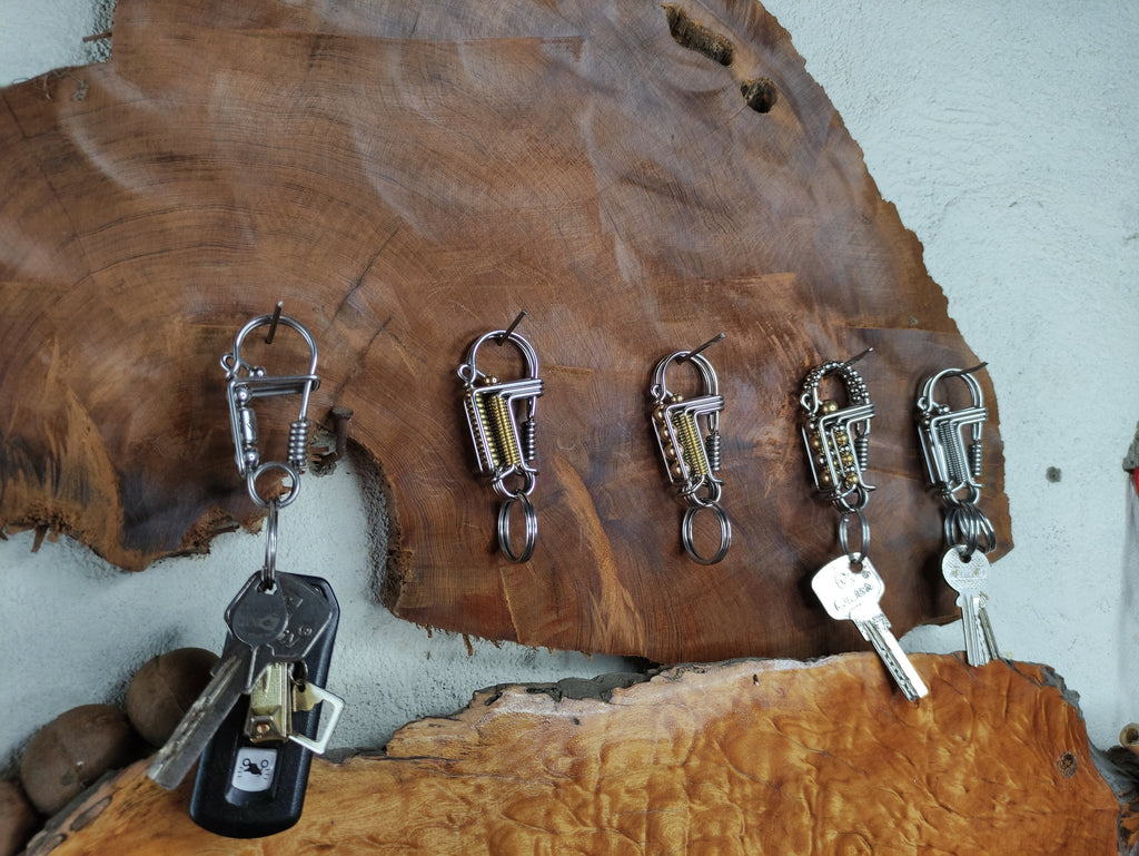 The Executive Wire | Luxury Handcrafted Steel Keyring