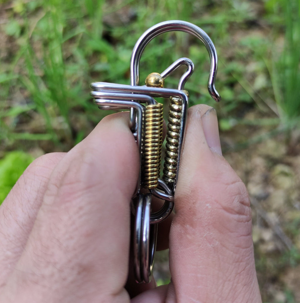 Artisan Steel Loop | Custom Handcrafted EDC Keyring