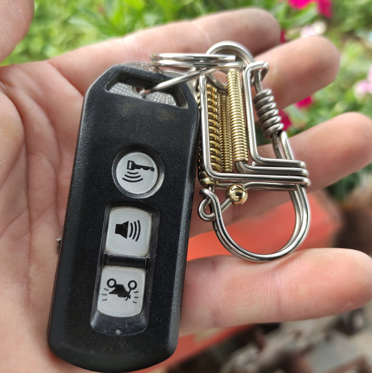 Artisan Steel Loop | Custom Handcrafted EDC Keyring