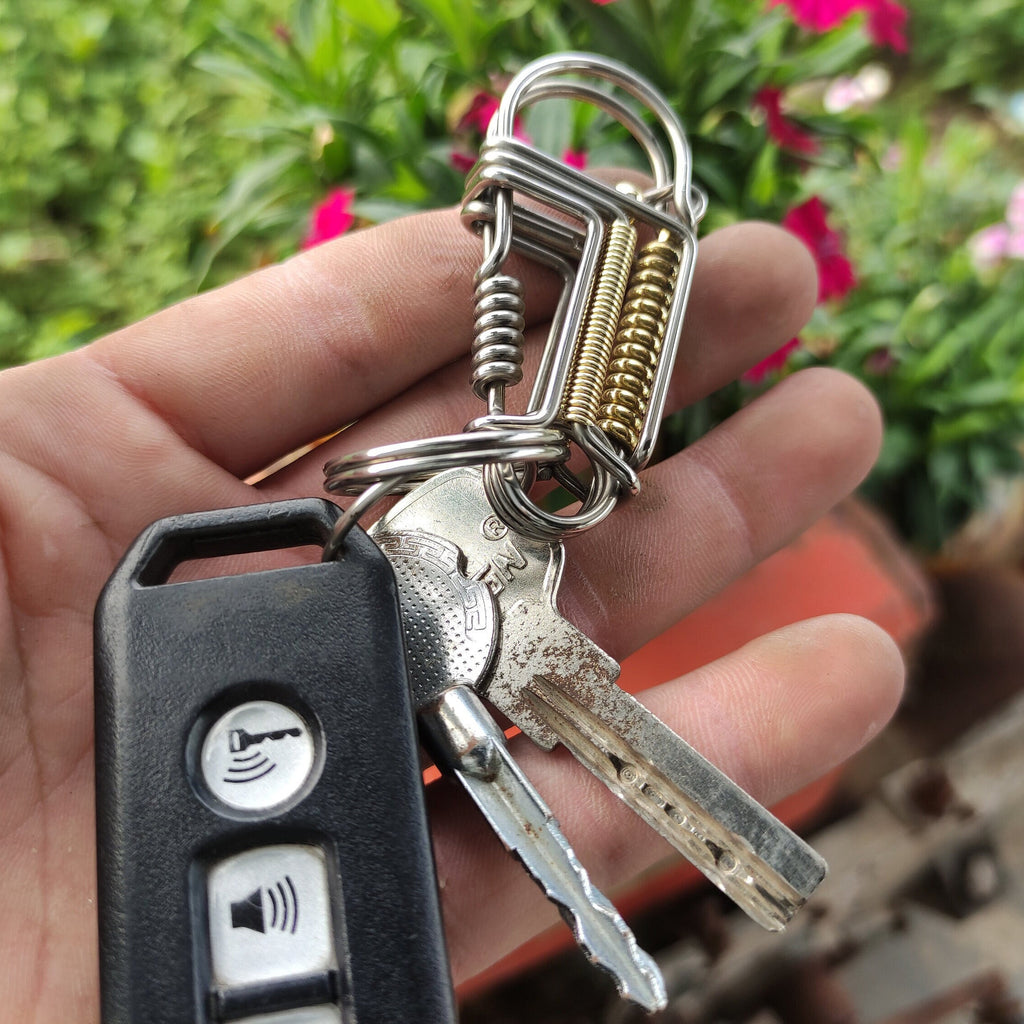 Artisan Steel Loop | Custom Handcrafted EDC Keyring