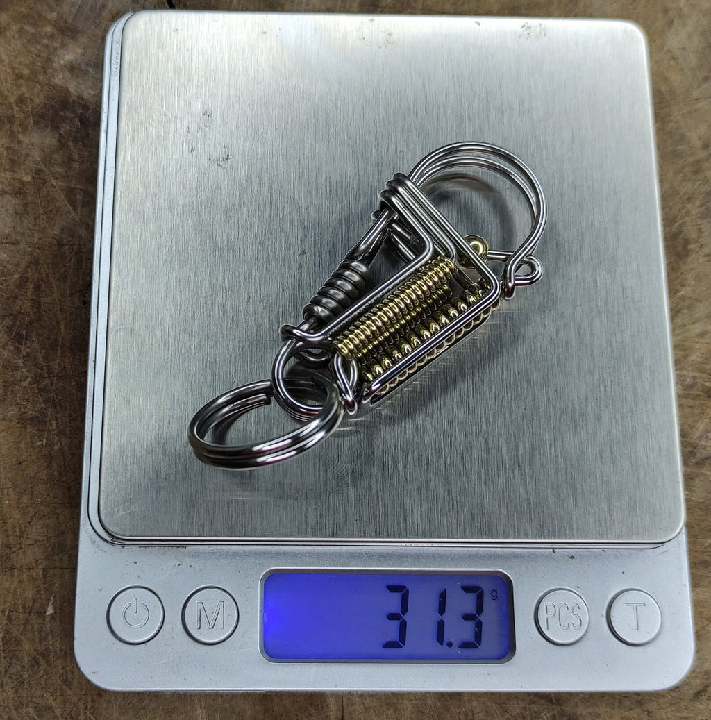 Artisan Steel Loop | Custom Handcrafted EDC Keyring