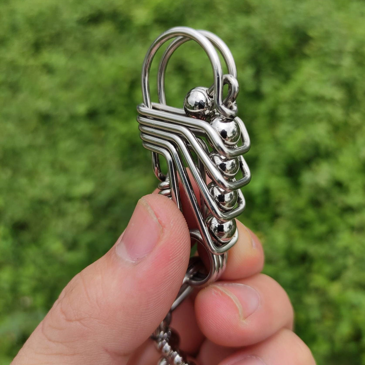 Ironclad EDC Carabiner | Stainless Steel Biker Keyring