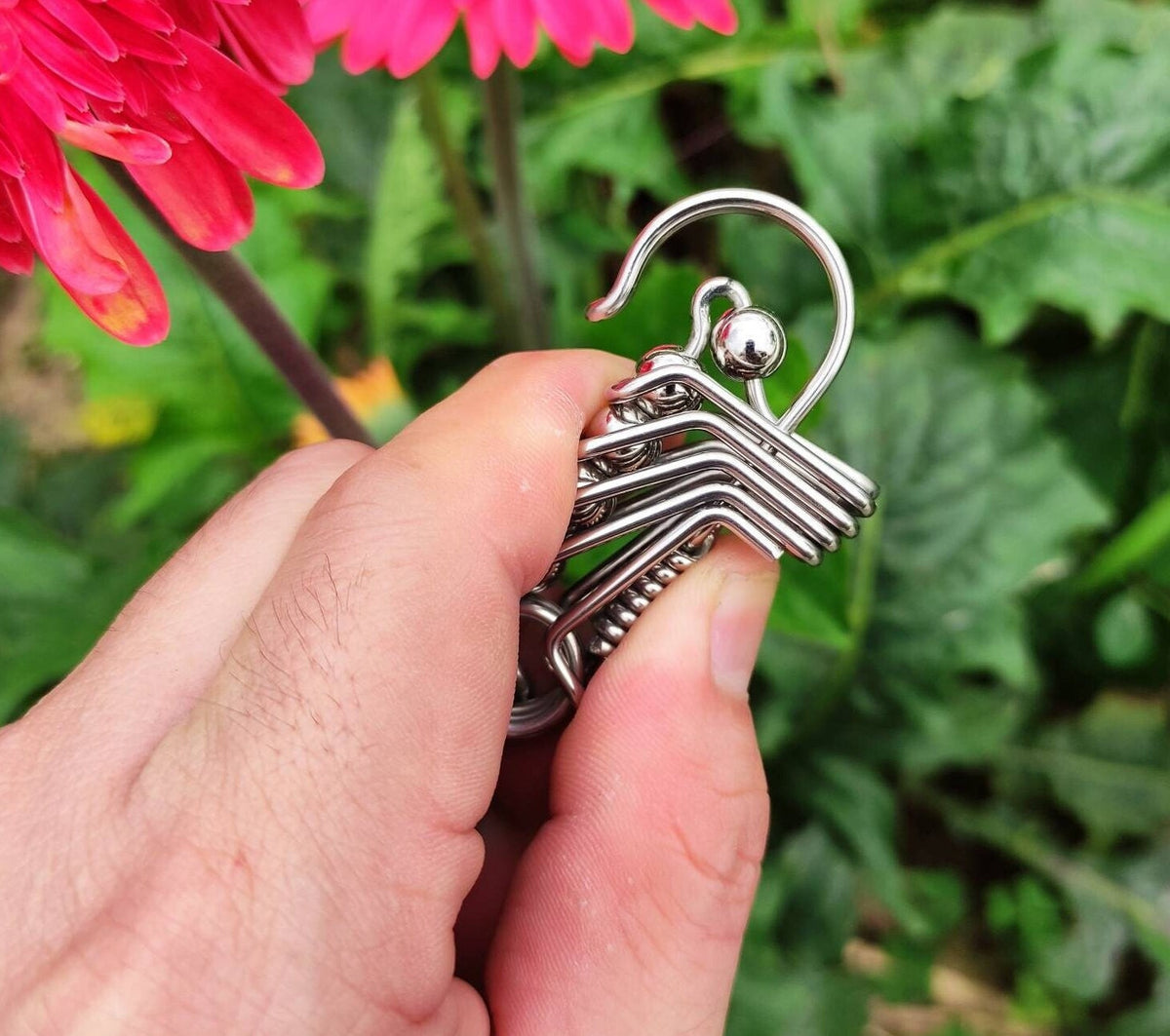 Ironclad EDC Carabiner | Stainless Steel Biker Keyring