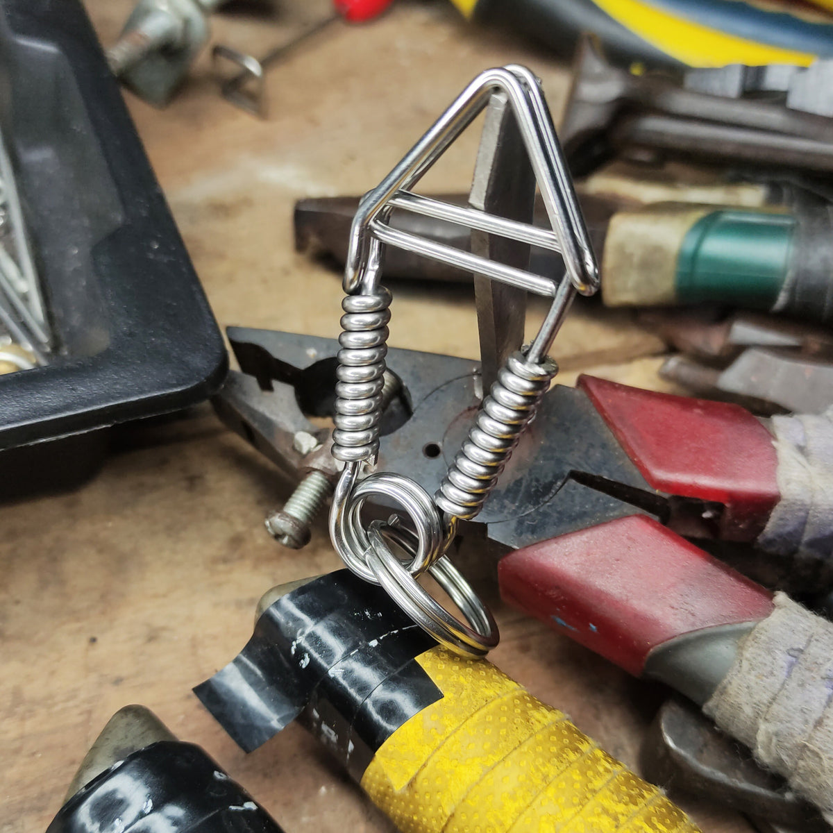 Heavy-Duty Stainless Steel EDC Keychain