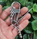 Minimalist Executive | Handcrafted Wire Carabiner Keychain