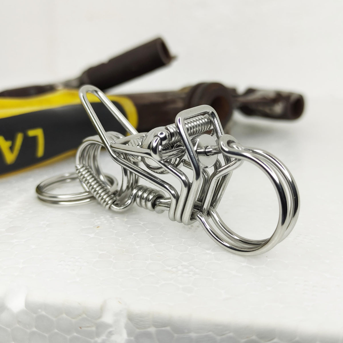 Iron Horse Biker | Stainless Steel Motorcycle Keyring