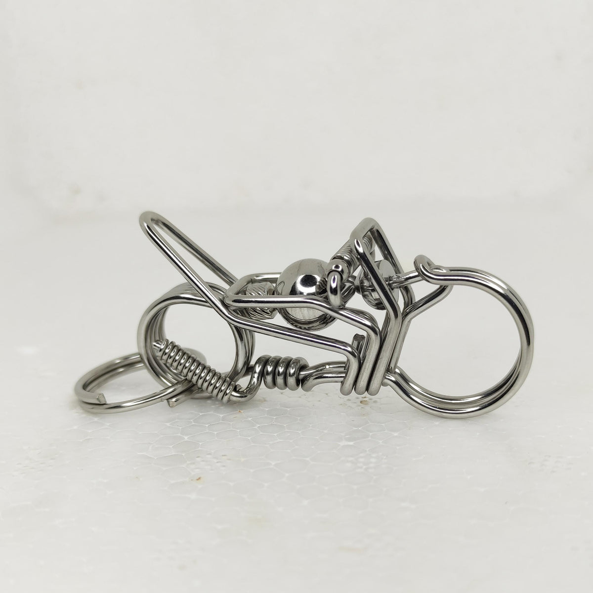 Iron Horse Biker | Stainless Steel Motorcycle Keyring