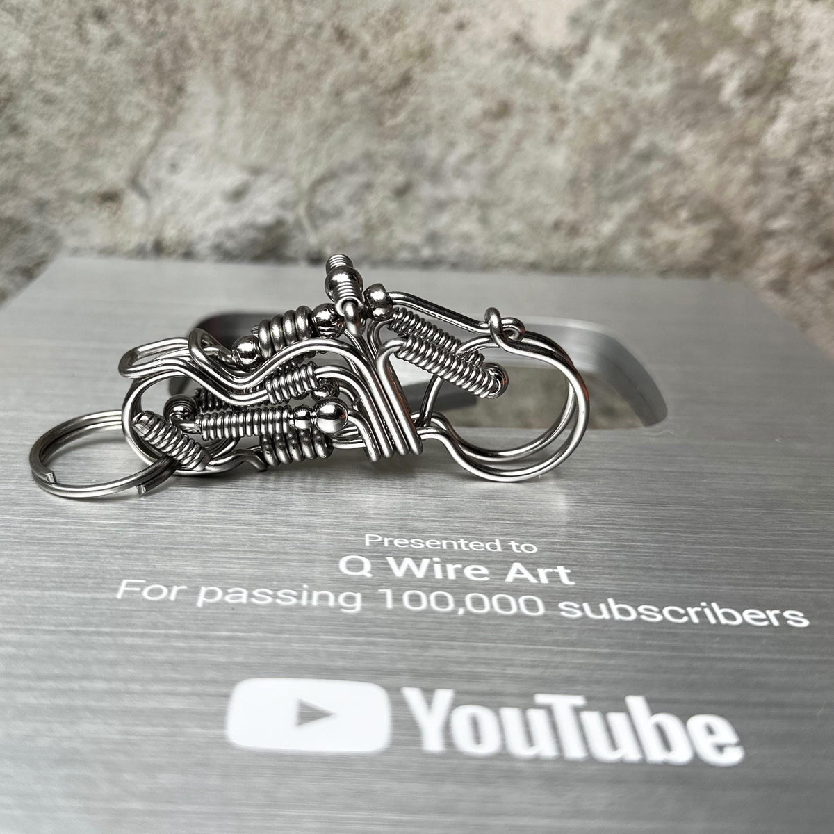 Biker Carabiner | Heavy-Duty Motorcycle Steel Keychain