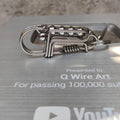 Tactical EDC Carabiner | Handcrafted Stainless Steel Keychain