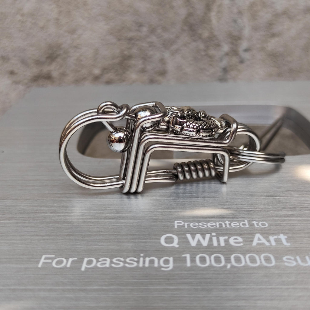 Mythic Dragon EDC | Engraved Drive Safe Steel Keychain