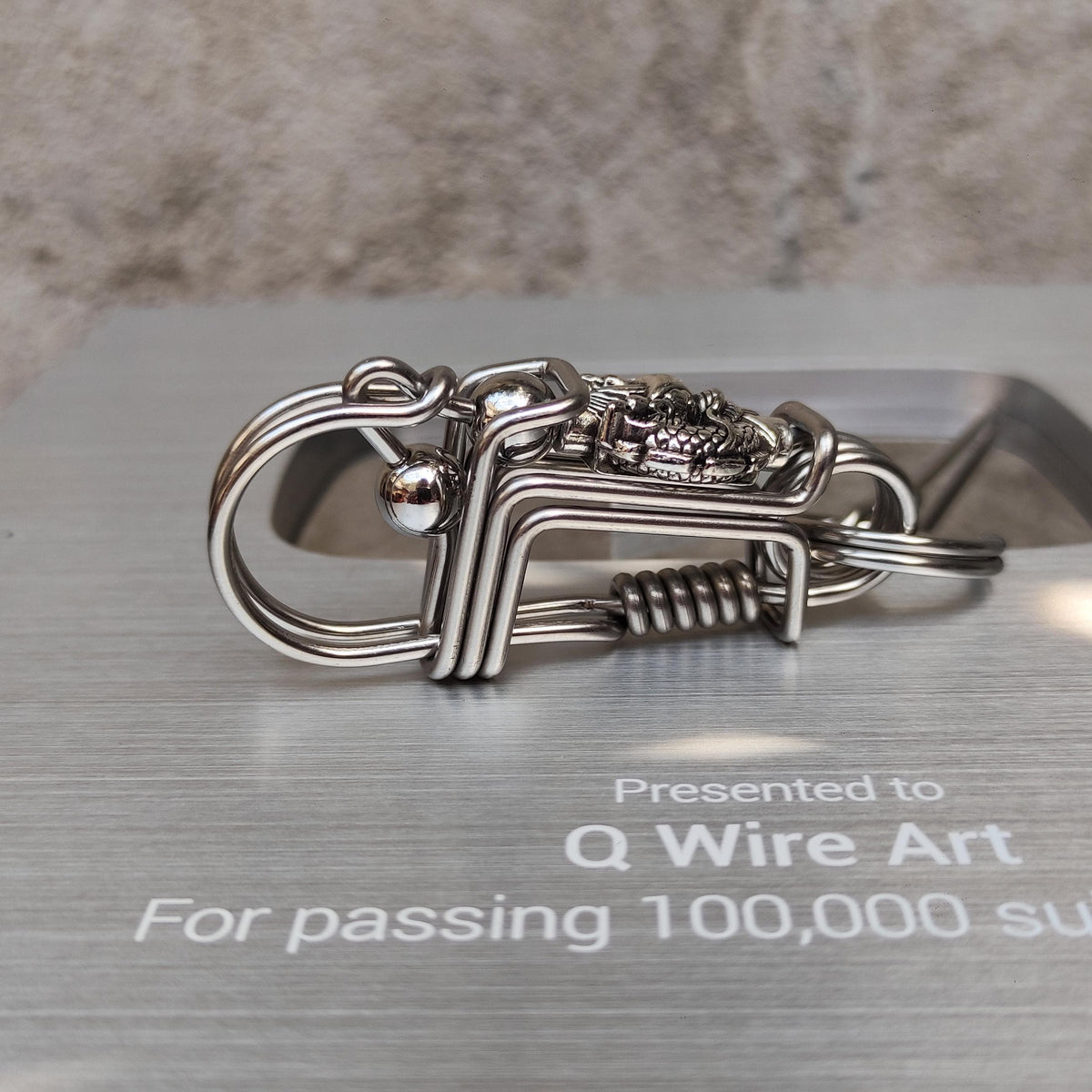 Mythic Dragon EDC | Engraved Drive Safe Steel Keychain