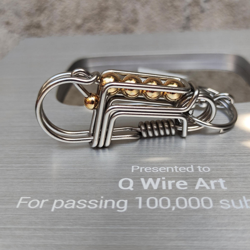 Apex Luxury Car Keyring | Handcrafted Stainless Steel