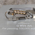 Apex Luxury Car Keyring | Handcrafted Stainless Steel