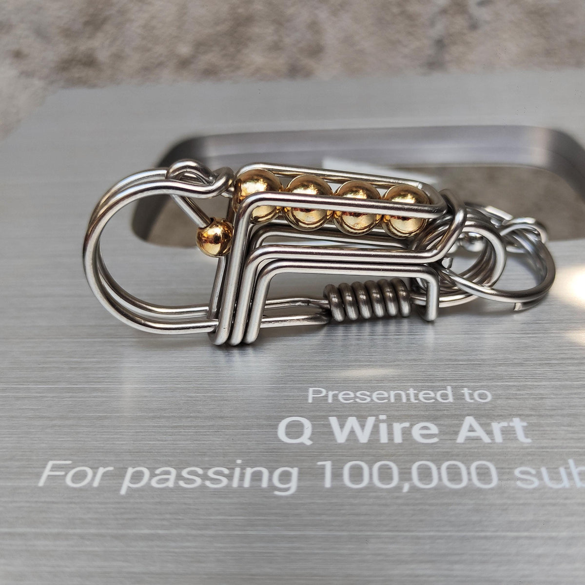 Apex Luxury Car Keyring | Handcrafted Stainless Steel