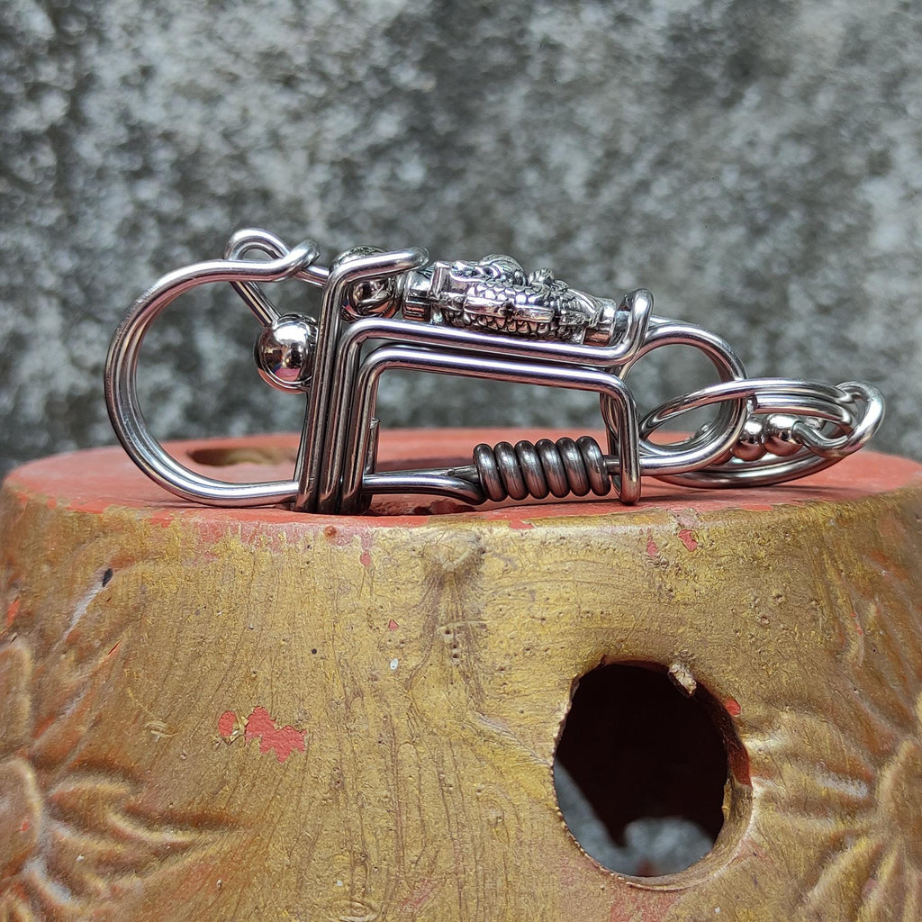 Mythic Dragon EDC | Engraved Drive Safe Steel Keychain