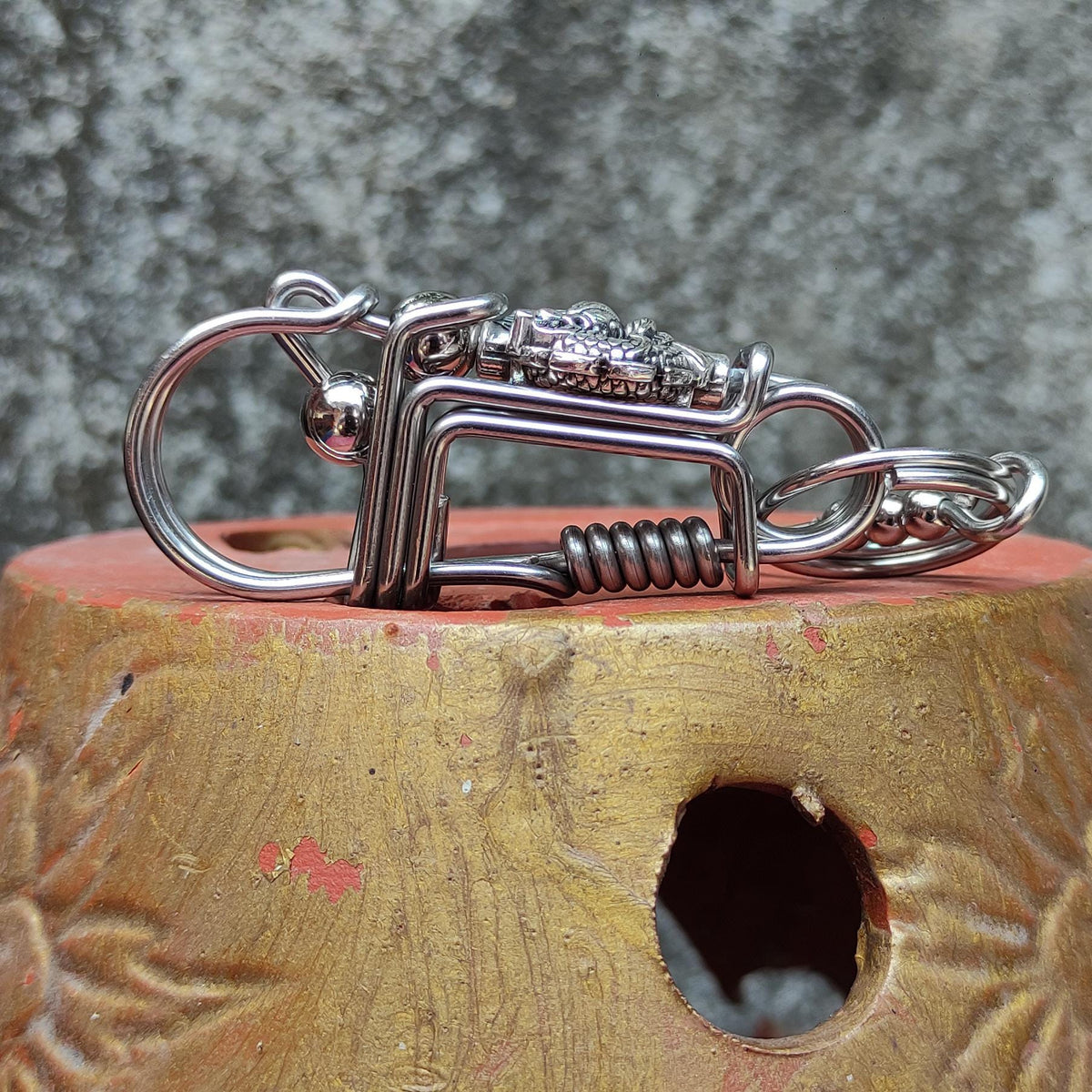 Mythic Dragon EDC | Engraved Drive Safe Steel Keychain