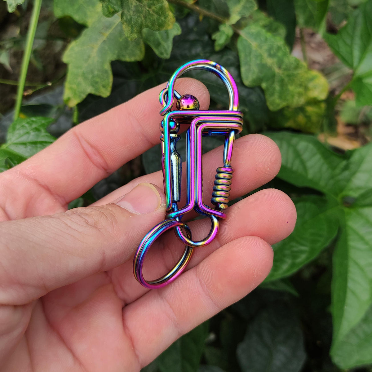 Feng Shui Calabash Gourd | Handcrafted Luck & Wealth Keychain